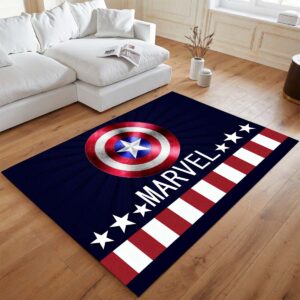 Alternative view of Captain America – Schild Teppich - TOK
