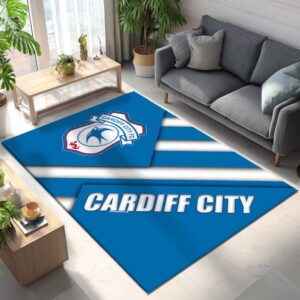 Alternative view of Cardiff City FC EFL Championship 11 Teppich