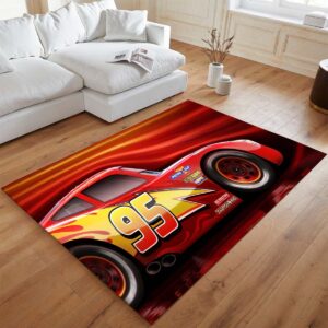 Alternative view of Cars 95 – Lightning McQueen 7 Teppich - TOK