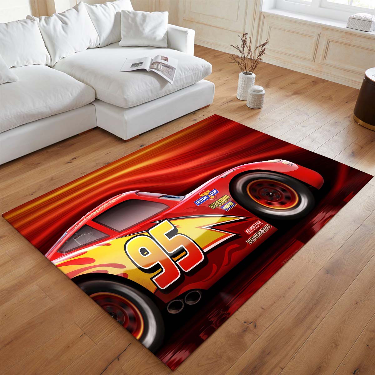 Cars 95 – Lightning McQueen 7 Teppich - TOK – Bild 2