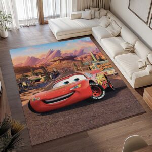 Alternative view of Cars – Der Film – Lightning McQueen Teppich - TOK
