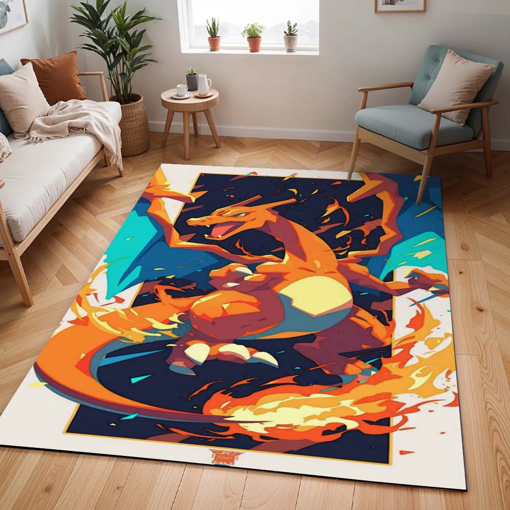 Glurak Pokémon - Charizard Pokemon 5 Teppich - TOK