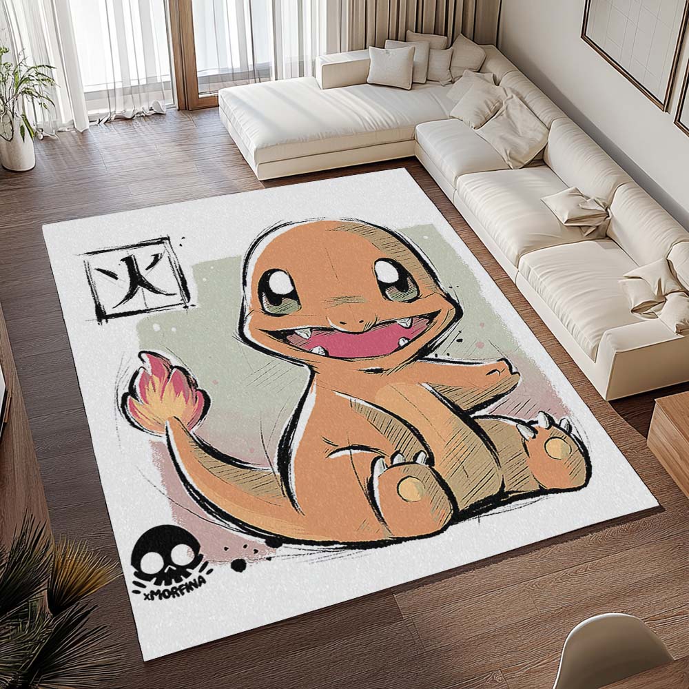 Glumanda Pokémon - Charmander Pokemon 2 Teppich - TOK – Bild 2