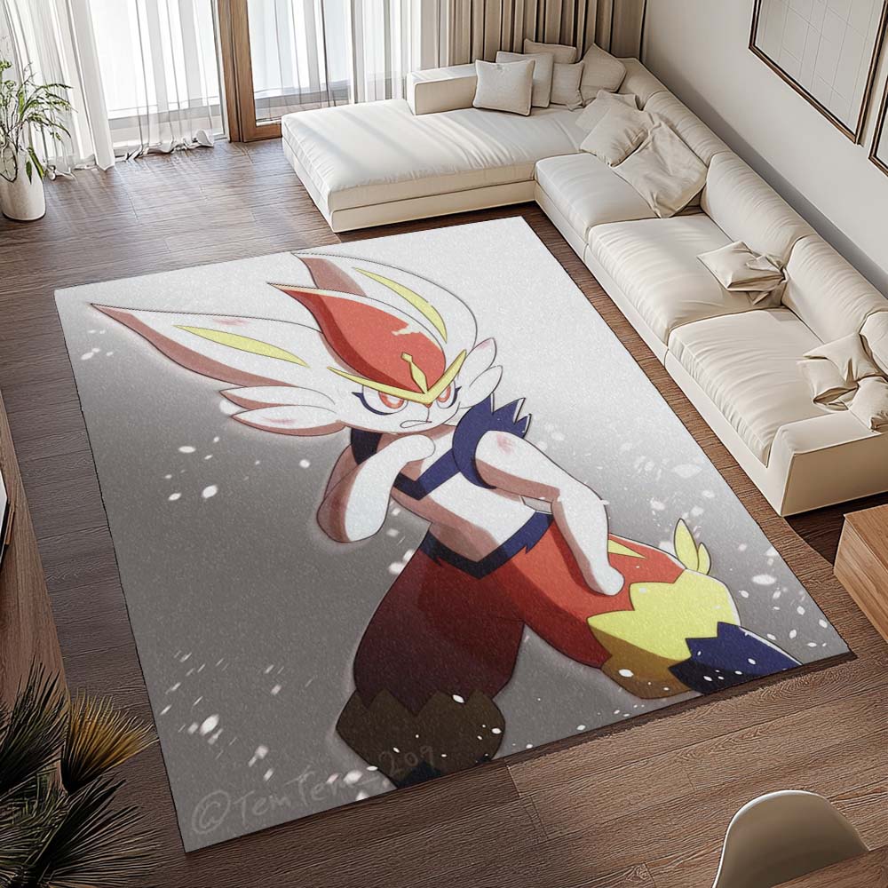 Liberlo Pokémon - Cinderace Pokemon 3 Teppich - TOK – Bild 2
