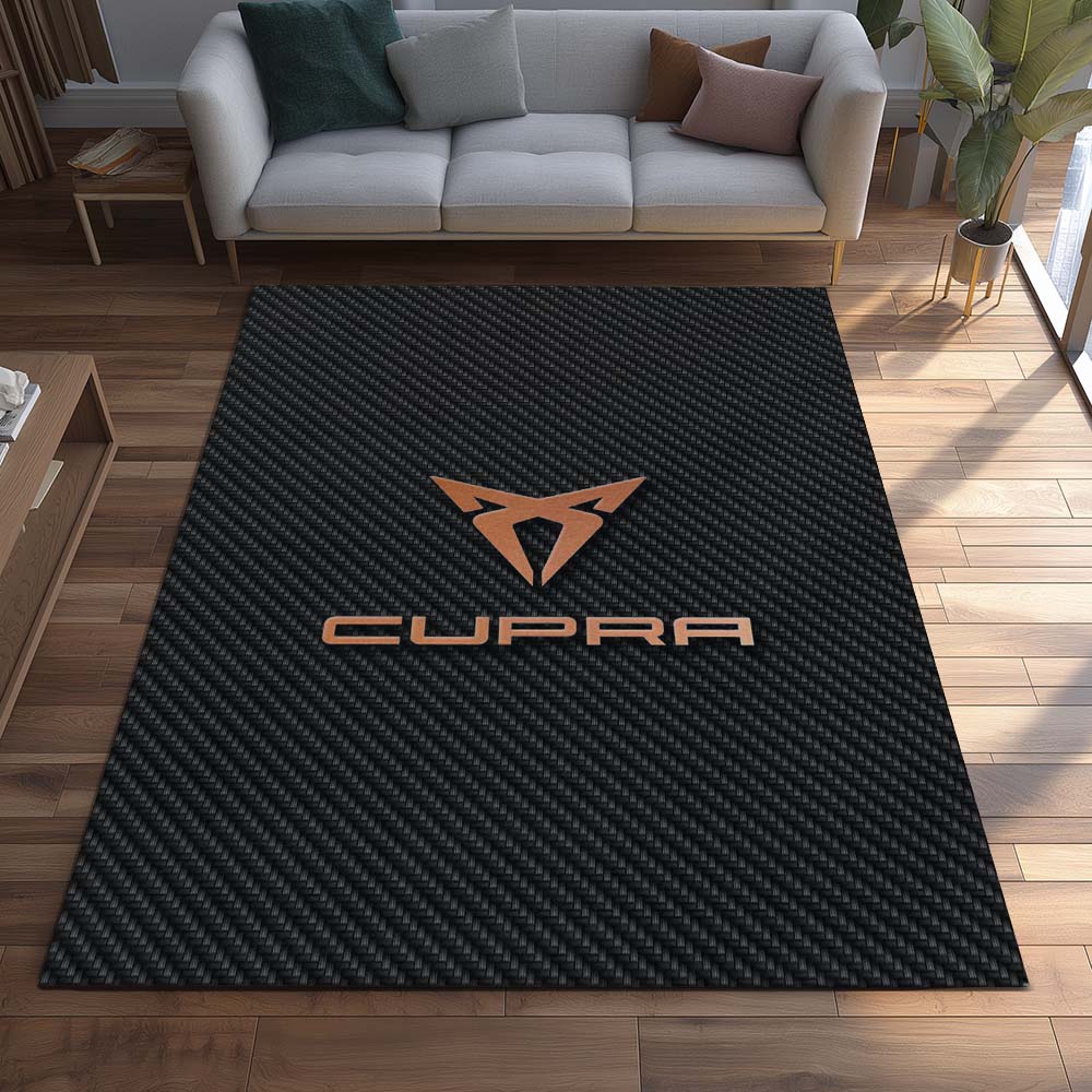 Cupra Carbon Teppich - Teppich mit Automotiv-Motiv – Bild 2