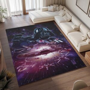 Alternative view of Darth Vader Star Wars Falken Teppich - TOK
