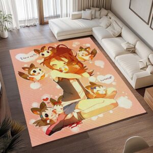 Alternative view of Detektiv Pokémon Filmfiguren Teppich - TOK