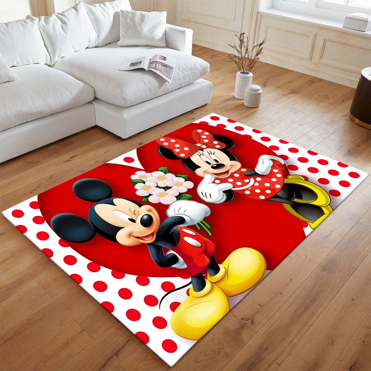 Disney – Micky Maus und Minnie Maus 16 Teppich - TOK – Bild 2