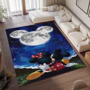 Alternative view of Disney – Micky Maus und Minnie Maus 6 Teppich - TOK