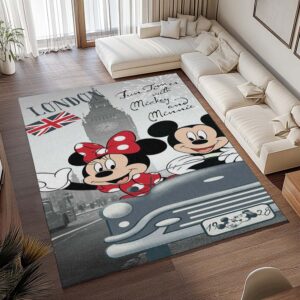 Alternative view of Disney – Micky Maus und Minnie Maus in London Teppich - TOK