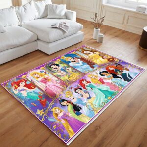 Alternative view of Disney Prinzessin 13 Teppich - TOK