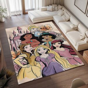 Alternative view of Disney Prinzessin 18 Teppich - TOK
