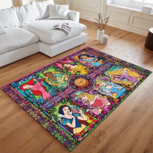 Alternative view of Disney Prinzessin 22 Teppich - TOK