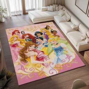 Alternative view of Disney Prinzessin 25 Teppich - TOK