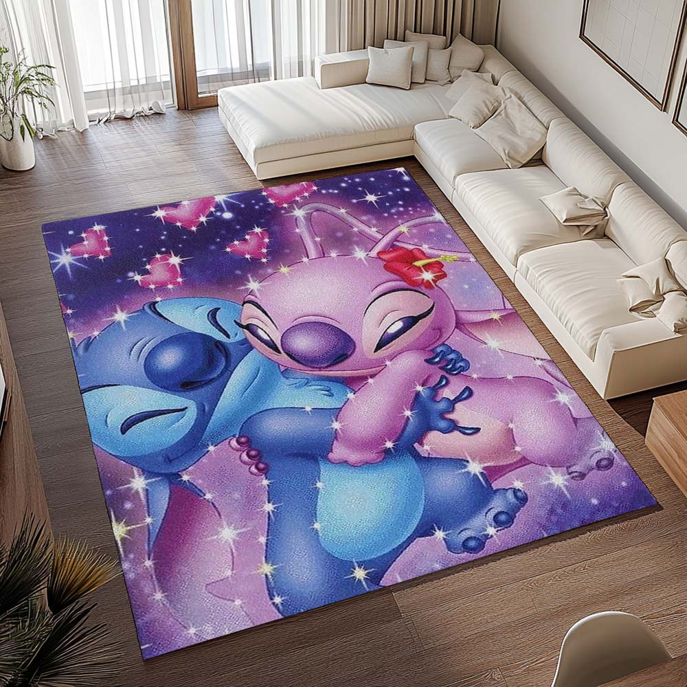 Disney Stitch und Angel verliebt Teppich - TOK – Bild 2