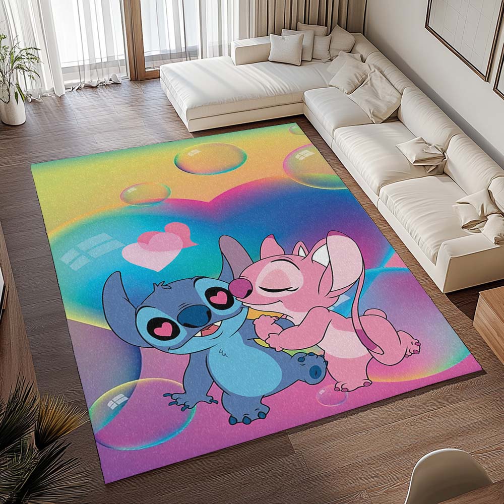 Disney Stitch und Angel verliebt 1 Teppich - TOK – Bild 2