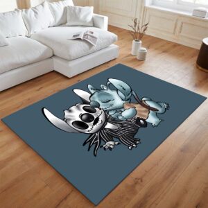 Alternative view of Disney Stitch und Angel 14 Teppich - TOK