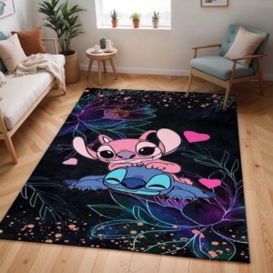Disney Stitch und Angel 8 Teppich - TOK