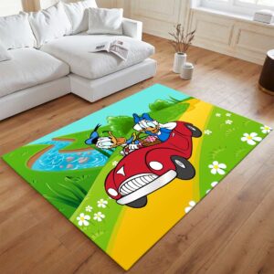 Alternative view of Donald Duck und Daisy Duck – Autofahrt & Picknick Teppich - TOK