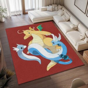 Alternative view of Dragoran Pokémon  - Dragonite Pokemon 6 Teppich - TOK