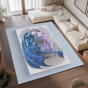 Alternative view of Drachen – Ohnezahn und Tagschatten 8 - Dragons Teppich - TOK