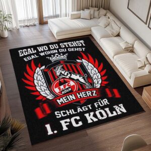 Alternative view of 1. FC Köln -  Effzeh Teppich 34 - Teppich für Fans