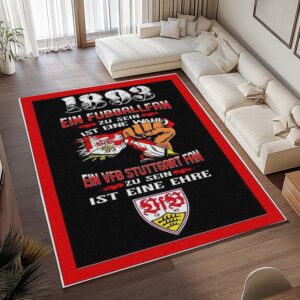 Alternative view of VfB Stuttgart - VfB Stuttgart Teppich 33 - Teppich für Fans