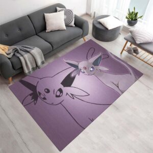 Psiana Pokémon  - Espeon Pokemon 3 Teppich - TOK
