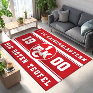1. FC Kaiserslautern -  FCK Teppich 5 - Teppich für Fans