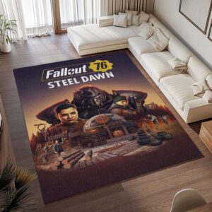 Alternative view of Fallout 76 – Steel Dawn Teppich - TOK