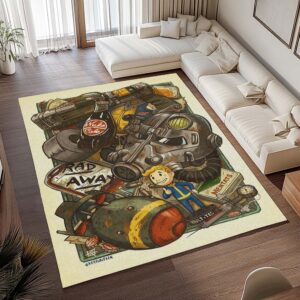 Alternative view of Fallout – Kultsymbol Teppich - TOK