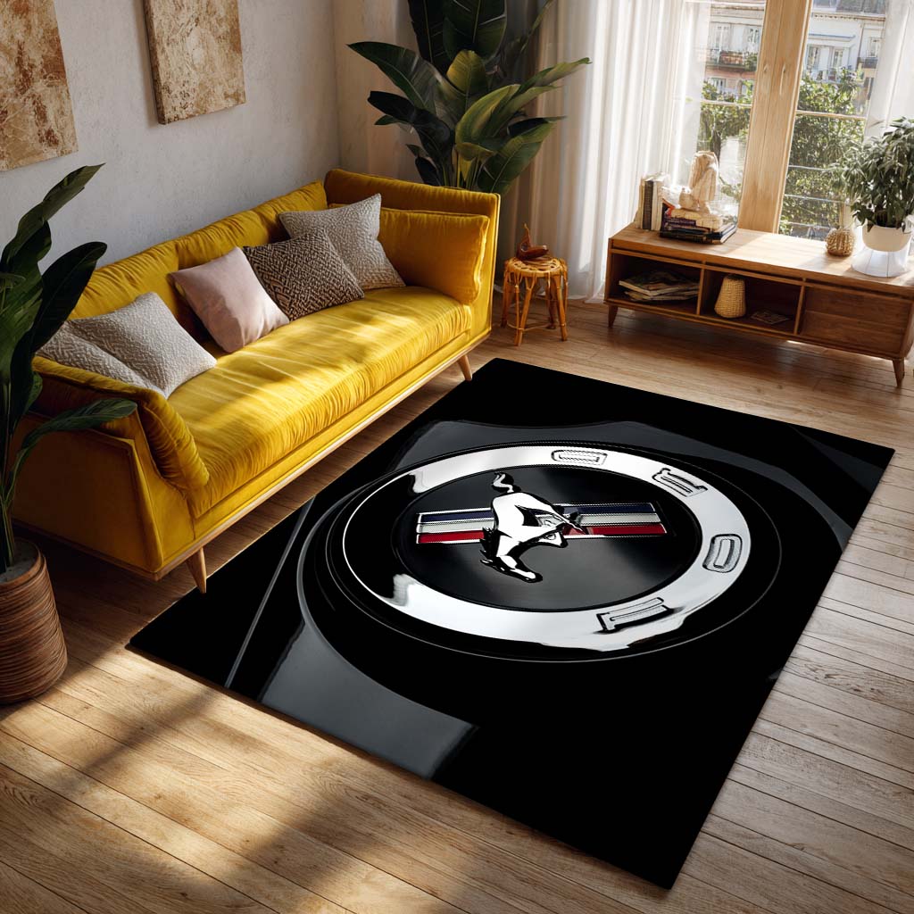 Ford Mustang Car Teppich - Teppich mit Automotiv-Motiv – Bild 2