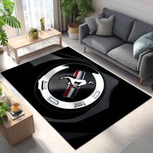 Ford Mustang Car Teppich - Teppich mit Automotiv-Motiv