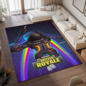 Alternative view of Fortnite Battle Royale Weltraum Galaxie Teppich - TOK