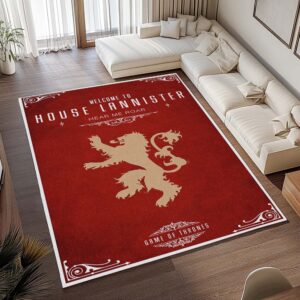 Alternative view of Game of Thrones Haus Lennister Teppich - TOK