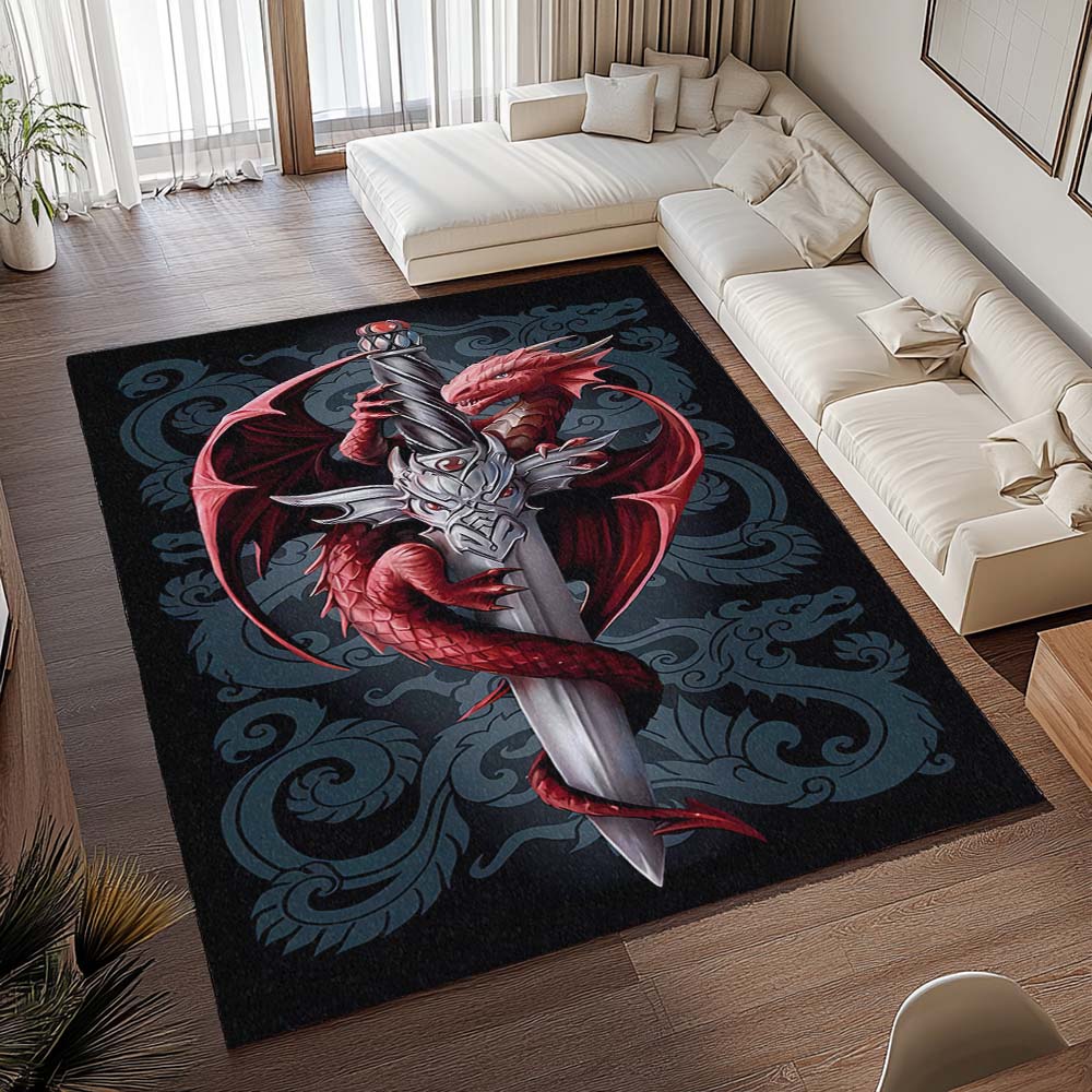 Game of Thrones Schwert und Drache Teppich - TOK – Bild 2