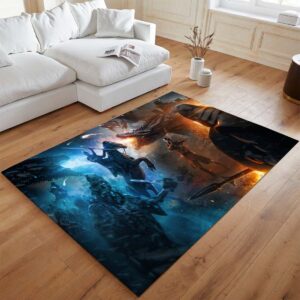 Alternative view of Game of Thrones Weißer Wanderer 22 Teppich - TOK
