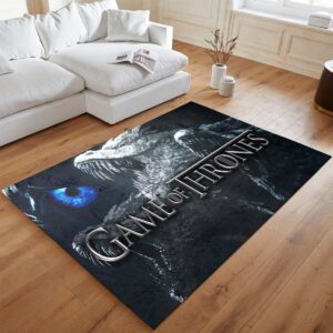 Alternative view of Game of Thrones Weißer Wanderer 33 Teppich - TOK