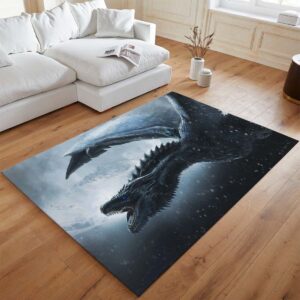 Alternative view of Game of Thrones Der Winter naht Drache 40 Teppich - TOK