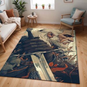 Geralt – The Witcher 3: Wild Hunt – Cool Teppich - TOK