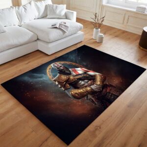 Alternative view of God of War Ragnarök Kratos Geist von Sparta 10 Teppich - TOK