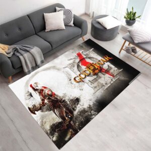 God of War Ragnarök Kratos Geist von Sparta 3 Teppich - TOK