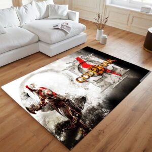 Alternative view of God of War Ragnarök Kratos Geist von Sparta 3 Teppich - TOK