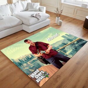 Alternative view of Grand Theft Auto GTA 5 Michael De Santa 3 Teppich - TOK