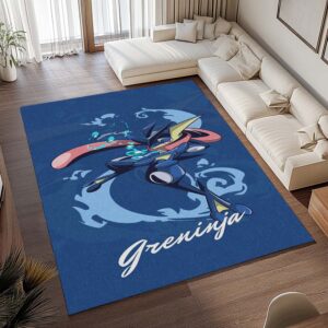 Alternative view of Quajutsu Pokémon  - Greninja Pokemon 3 Teppich - TOK