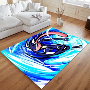 Alternative view of Quajutsu Pokémon  - Greninja Pokemon 5 Teppich - TOK