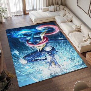 Alternative view of Quajutsu Pokémon  - Greninja Pokemon 6 Teppich - TOK