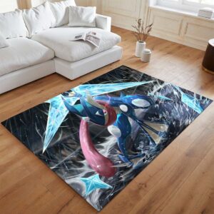 Alternative view of Quajutsu Pokémon  - Greninja Pokemon 7 Teppich - TOK