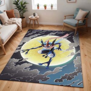 Quajutsu Pokémon  - Greninja Pokemon 8 Teppich - TOK