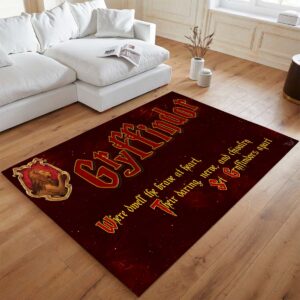 Alternative view of Haus Gryffindor Harry Potter 07 Teppich - TOK